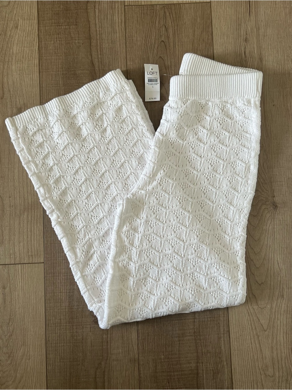 LOFT Women’s crotchet white pants